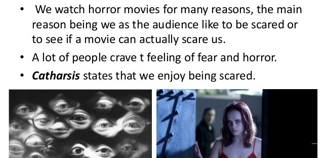 Why do we watch horror movies